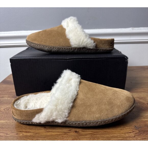 Sorel Nakiska Slide II Camel Brown Slippers Women’s Size 11 - Picture 3 of 10